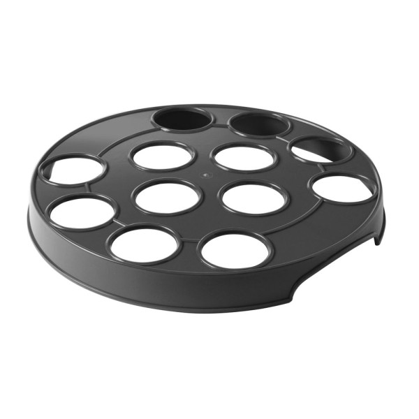 Söröspohár-tartó, BarUp, Fekete, ⌀315x(H)35mm 696217