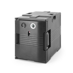 Hőszigetelt tartály fűtési funkcióval – vendéglátás, AmerBox, GN 1/1, 220-240V/200W, 477x680x(H)620mm 707692