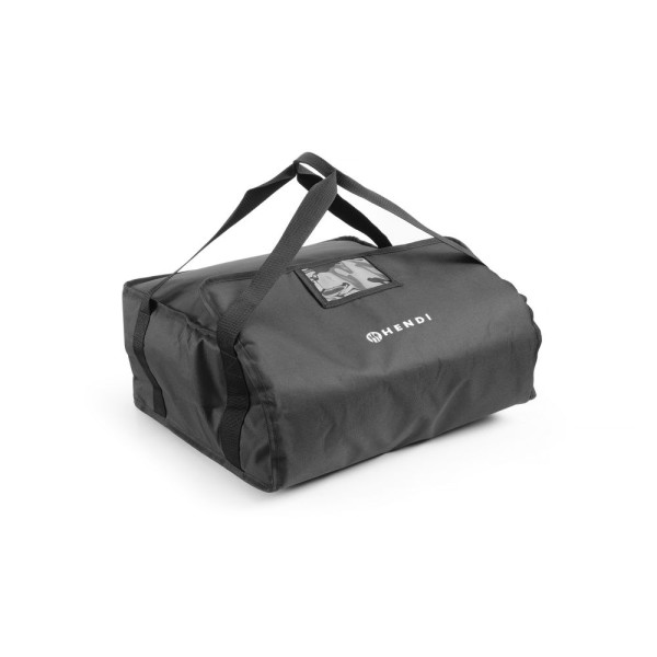 Pizzaszállító táska, 45 cm-es Kitchen Line, HENDI, Kitchen Termékcsalád, Fekete, 470x470x(H)210mm 709870