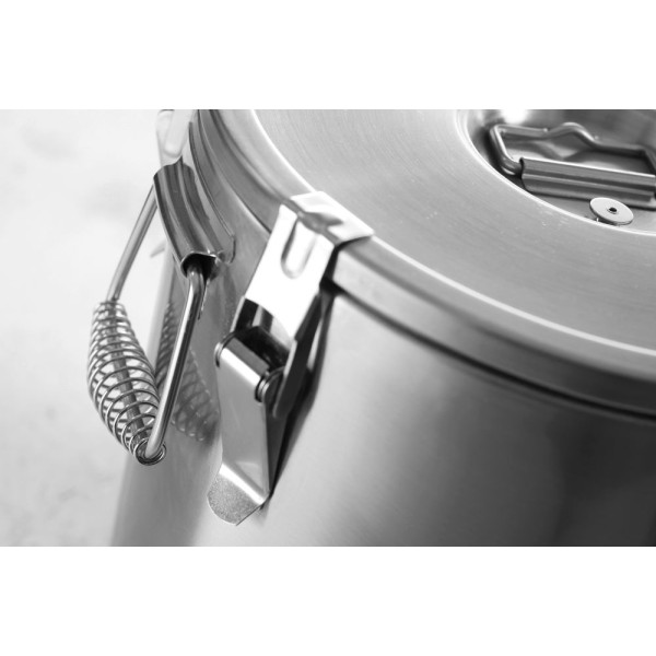 Szigetelt hordozható ételtárolóedény , HENDI, Profi Termékcsalád, 35L, ⌀330x(H)570mm 710302