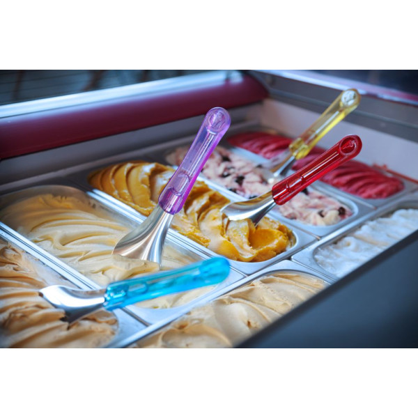 Fagylaltadagoló lapát Tritan nyéllel, HENDI, Piros, (L)260mm 755815