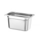 GN 1/4 konténer, HENDI, Budget Line, GN 1/4, 4L, 265x162x(H)150mm 800546