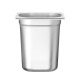 GN edény 1/6, HENDI, Budget Termékcsalád, GN 1/6, 1,6L, 176x162x(H)100mm 800638