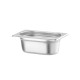 GN 1/9 tartály , HENDI, Budget Line, GN 1/9, 0,6L, 176x108x(H)65mm 800720