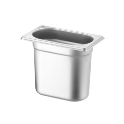 GN 1/9 tartály , HENDI, Budget Line, GN 1/9, 1,3L, 176x108x(H)150mm 800744