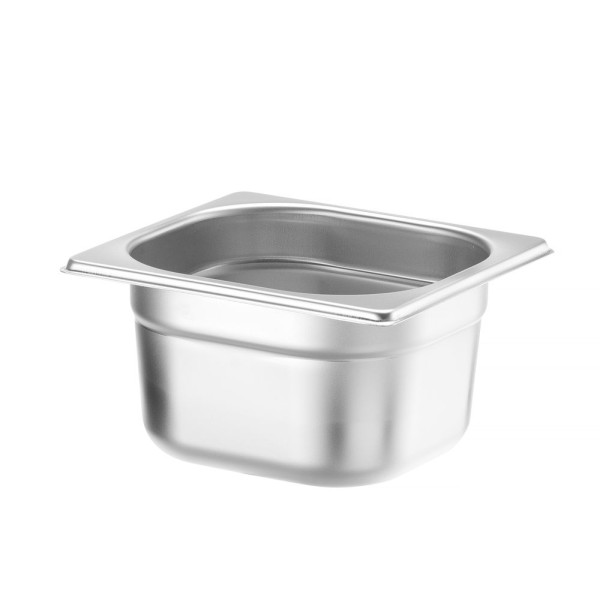 GN edény 1/6, HENDI, Profi Termékcsalád, GN 1/6, 1,6L, (H)100mm 801727