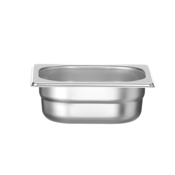 GN edény 1/6, HENDI, Profi Termékcsalád, GN 1/6, 1L, (H)65mm 801734