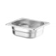 GN edény 1/6, HENDI, Profi Termékcsalád, GN 1/6, 1L, (H)65mm 801734