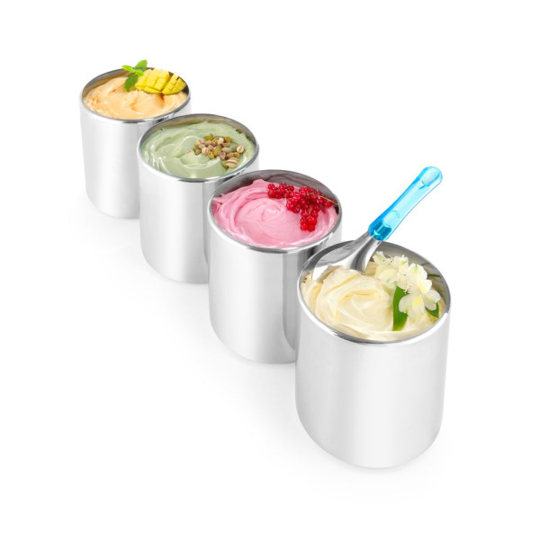 Jégkrémes tartály, kerek, HENDI, Profi Line, 7,3L, ⌀200x(H)250mm 802083