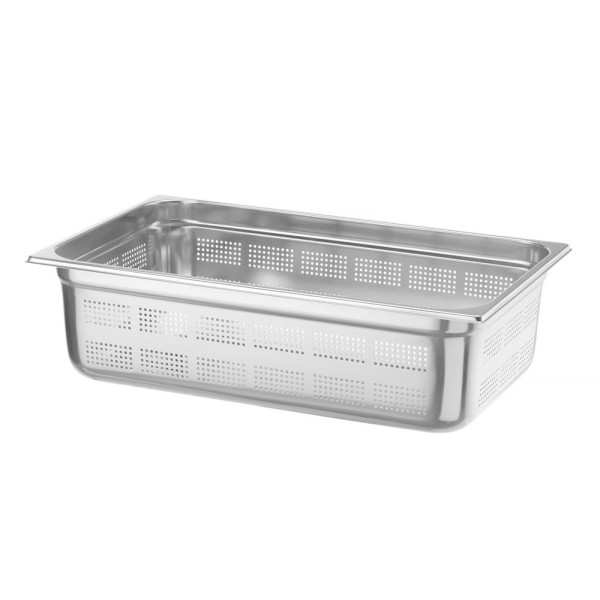 GN 1/1 perforált tartály, HENDI, Profi Line, GN 1/1, 21L, (H)150mm 802212