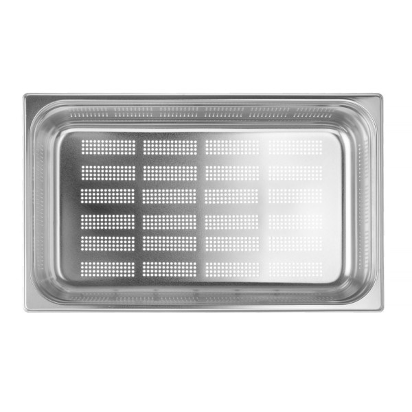 GN 1/1 perforált tartály, HENDI, Profi Line, GN 1/1, 21L, (H)150mm 802212