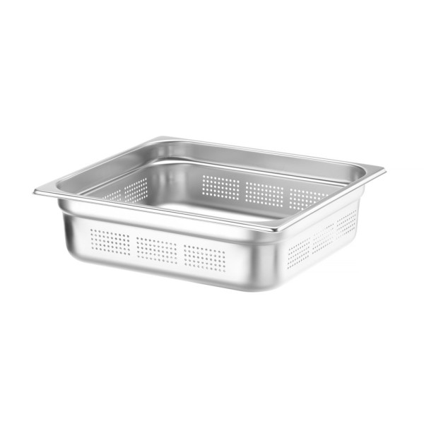 GN 2/3 perforált tartály, HENDI, Profi Termékcsalád, GN 2/3, 9L, (H)100mm 802328