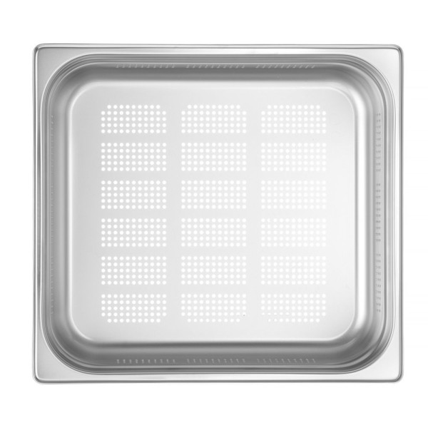 GN 2/3 perforált tartály, HENDI, Profi Termékcsalád, GN 2/3, 3L, (H)40mm 802342