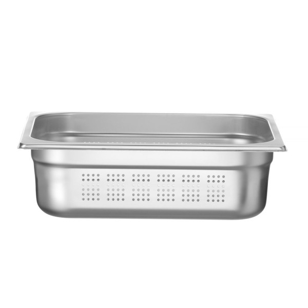 GN 1/2 perforált tartály, HENDI, Profi Termékcsalád, GN 1/2, 6,5L, (H)100mm 802427