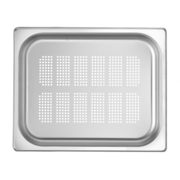 GN 1/2 perforált tartály, HENDI, Profi Termékcsalád, GN 1/2, 2L, (H)40mm 802441