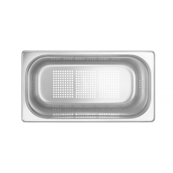 GN 1/3 perforált tartály, HENDI, Profi Termékcsalád, GN 1/3, 2,5L, (H)65mm 802533