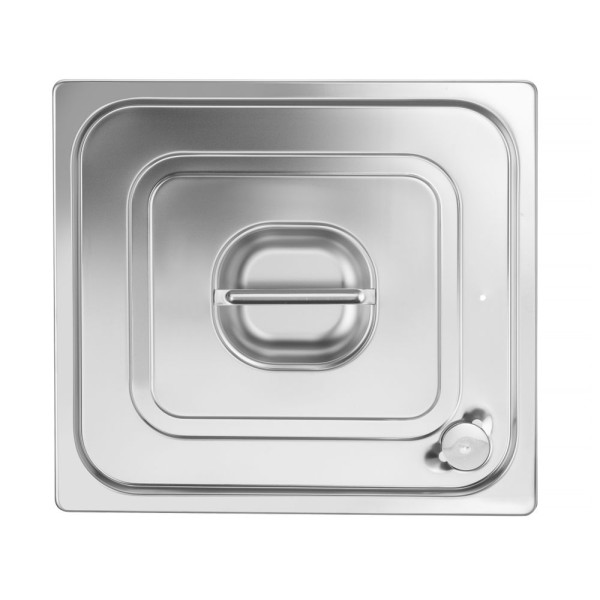 GN tető szilikon tömítéssel, HENDI, Profi Termékcsalád, GN 2/3, 354x325mm 802618