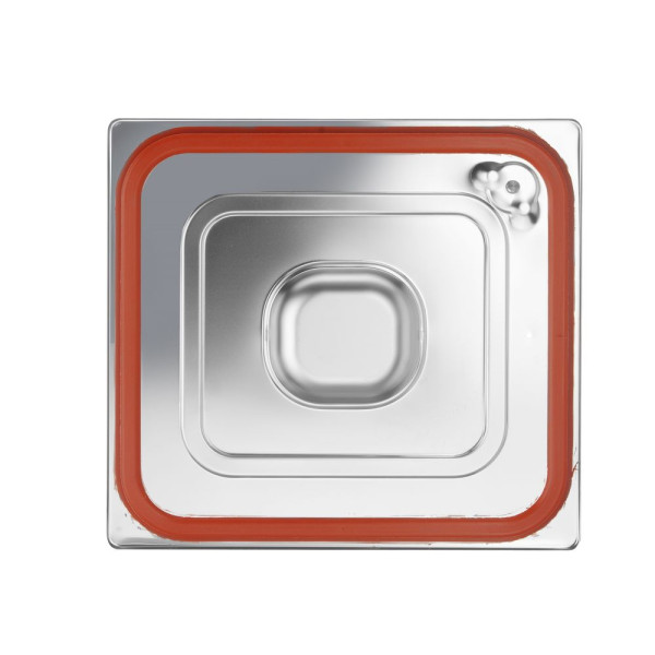 GN tető szilikon tömítéssel, HENDI, Profi Termékcsalád, GN 2/3, 354x325mm 802618