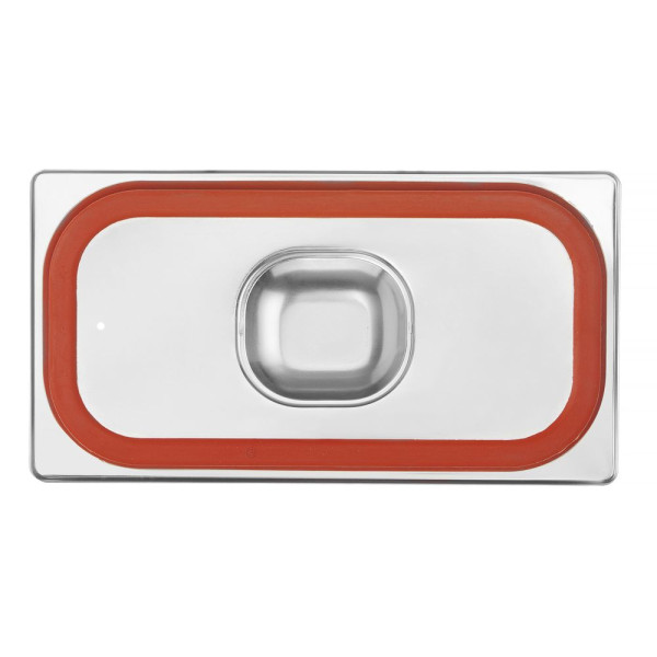 GN tető szilikon tömítéssel, HENDI, Profi Termékcsalád, GN 1/3, 325x176mm 802632