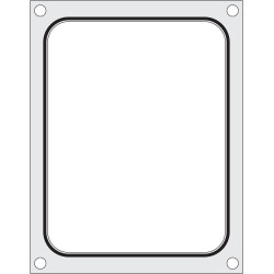 Tálcatömítő mátrix, HENDI, tartály 227 x 178 mm 805572