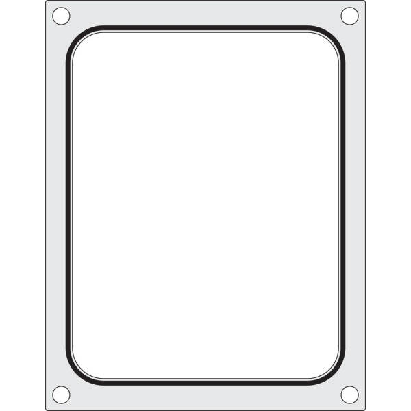 Tálcatömítő mátrix, HENDI, tartály 227 x 178 mm 805572