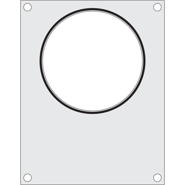 Tálcatömítő mátrix, HENDI, levestartály ø165 mm 805619