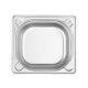 GN edény 1/6, HENDI, Kitchen Termékcsalád, GN 1/6, 1,6L, (H)100mm 806630