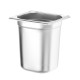 GN edény 1/6, HENDI, Kitchen Termékcsalád, GN 1/6, 2,4L, (H)150mm 806647