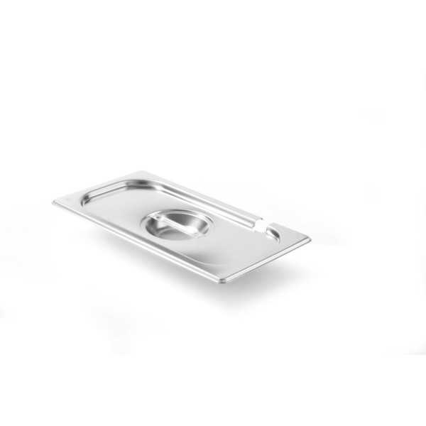GN tető kanálkivágással, HENDI, Kitchen Termékcsalád, GN 1/3, 325x176mm 806944