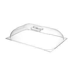 Fagylalt edény fedő Polikarbonát, HENDI, 360x250mm 807095
