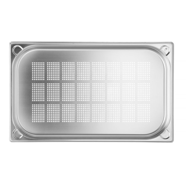 GN 1/1 perforált tartály, HENDI, Kitchen Termékcsalád, GN 1/1, 5L, (H)40mm 807118