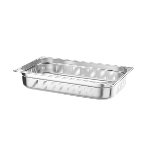 GN 1/1 perforált tartály, HENDI, Kitchen Termékcsalád, GN 1/1, 5L, (H)40mm 807118