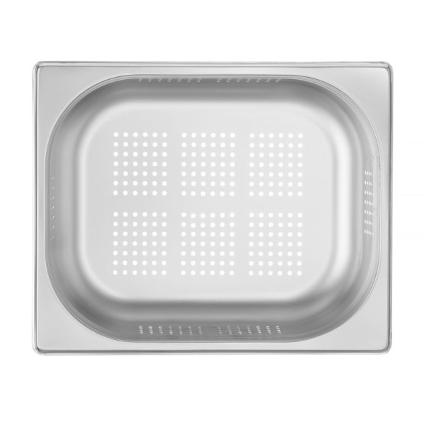 GN 1/2 perforált tartály, HENDI, Kitchen Termékcsalád, GN 1/2, 4L, (H)65mm 807323