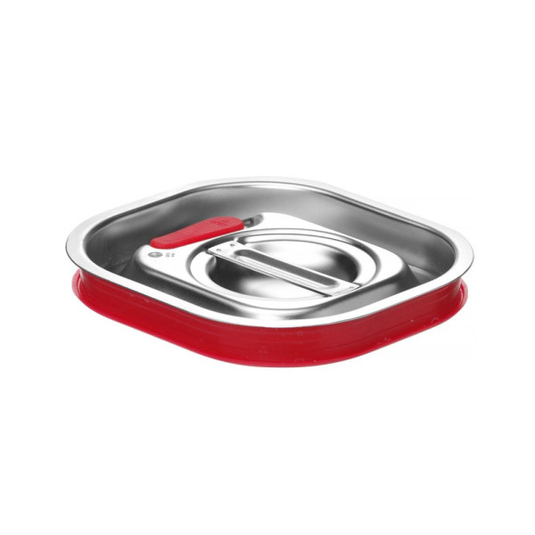 GN tető szilikon tömítéssel, HENDI, Kitchen Termékcsalád, GN 1/6, 156x142mm 807651