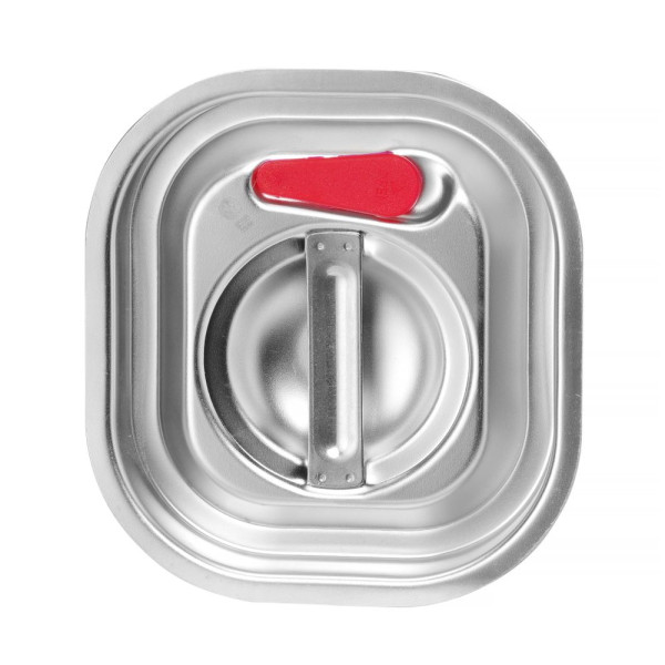 GN tető szilikon tömítéssel, HENDI, Kitchen Termékcsalád, GN 1/6, 156x142mm 807651