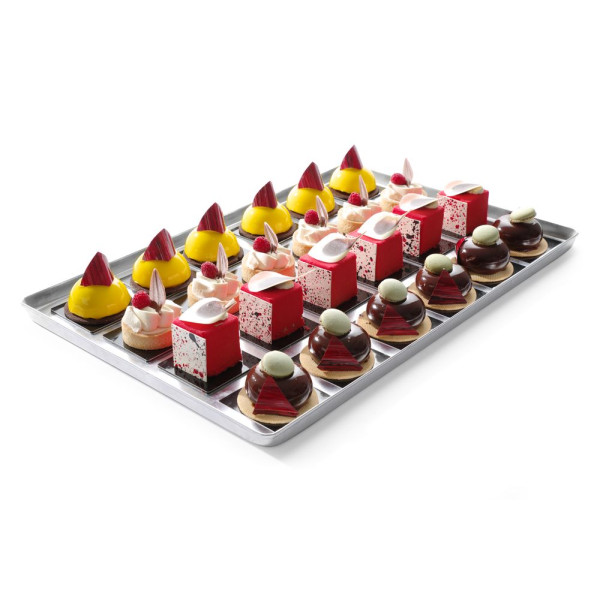 Tálca édességek számára, HENDI, 600x400x(H)20mm 808511