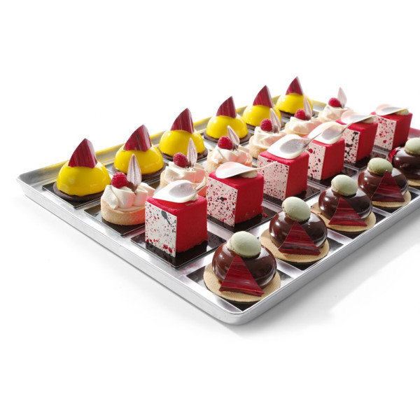 Tálca édességek számára, HENDI, 600x400x(H)20mm 808511