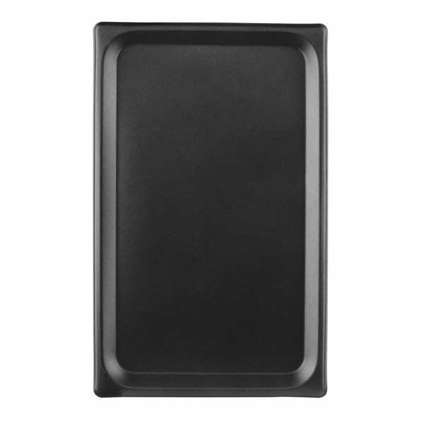 Tapadásmentes bevonattal ellátott sütőtálca CONVECTOMAT ROAST, HENDI, GN 1/1, Fekete, 530x325x(H)17mm 808849