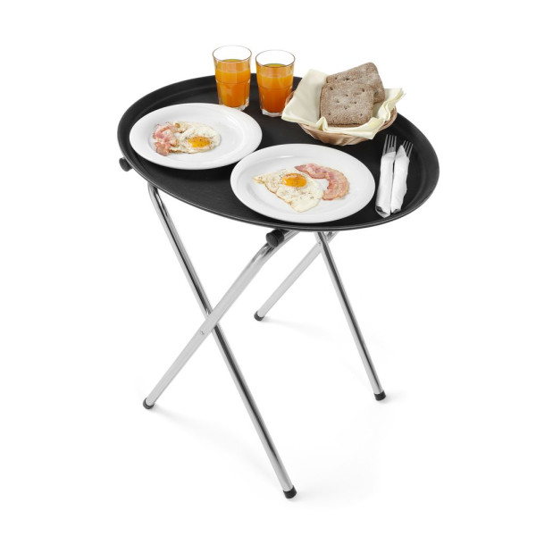 Összecsukható tálcaállvány, HENDI, 520x410x(H)800mm 810507