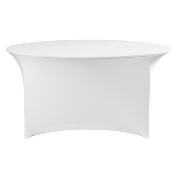 Asztalterítő kerek, HENDI, 810941, Fehér, ⌀1800x(H)760mm 814451