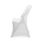Összecsukható szék huzat , HENDI, 810965 & 910989, Fehér, 540x440x(H)840mm 816363