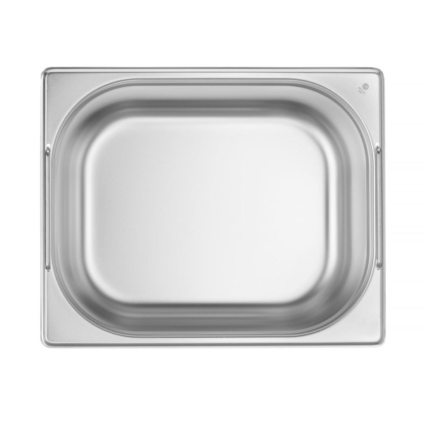 Budget Line GN edény 1/2 fogantyúkkal, HENDI, Budget Termékcsalád, GN 1/2, 9,5L, 325x265x(H)150mm 817346