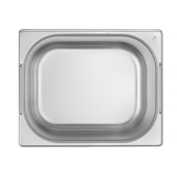 Budget Line GN edény 1/2 fogantyúkkal, HENDI, Budget Termékcsalád, GN 1/2, 9,5L, 325x265x(H)150mm 817346