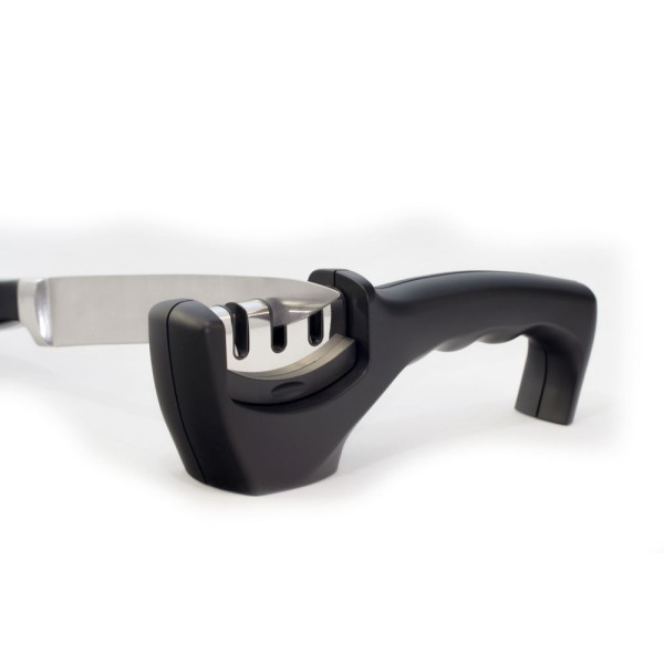 Késélező, HENDI, Fekete, 200x46x(H)75mm 820612