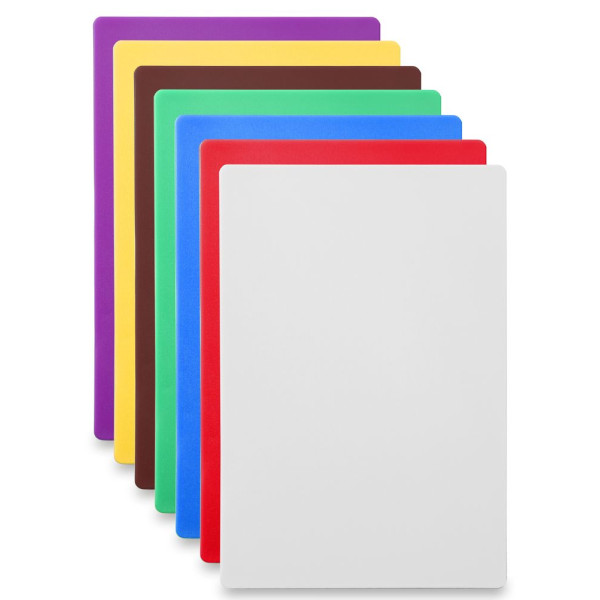 Vágódeszka HACCP 600x400, HENDI, Barna, 600x400mm 825648