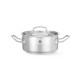 Alacsony fazék- fedővel, HENDI, Profi Line, 2,8L, ⌀200x(H)90mm 830208