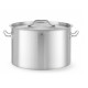 Közepes fazék- fedővel, HENDI, Budget Line, 32L, ⌀400x(H)260mm 832851