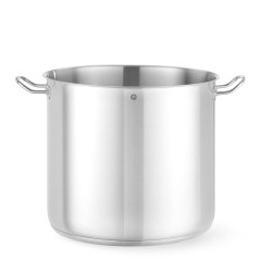 Főzőedény magas falú - fedél nélkül, HENDI, Kitchen Line, 32L, ⌀360x(H)320mm 837115