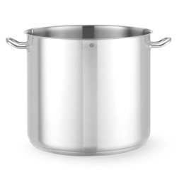 Főzőedény magas falú - fedél nélkül, HENDI, Kitchen Line, 45L, ⌀400x(H)360mm 837122