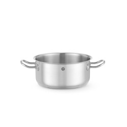 Alacsonyan falú edény - fedél nélkül, HENDI, Kitchen Line, 2,9L, ⌀200x(H)95mm 837658